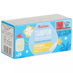 TAMPONS NOR SA APP AUCHAN X24