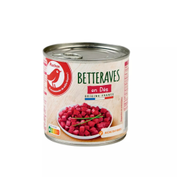 BETTERAVE CUBE AUCHAN  265G