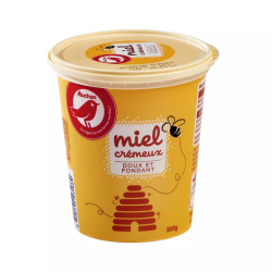 AUCHAN Miel crémeux doux et...