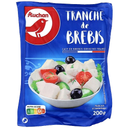 Auchan Tranche Brebis 200G