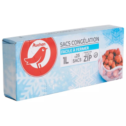 Auchan sac congel zip petit...