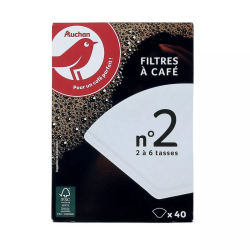FILTRE N 2 BTE X40 AUCHAN