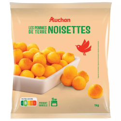 Auchan pommes noisettes 1kg