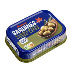 SARDINE HUILE OLIVE AUCHAN...
