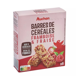 AUCHAN Barres de céréales...