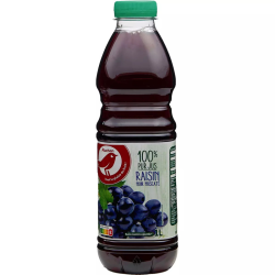 Auchan pur jus de raisin...
