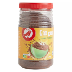 Auchan poudre chocoalaté...