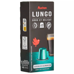 Auchan 10 capsules de café...