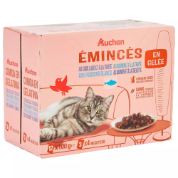 Auchan émincés en Gelée au...