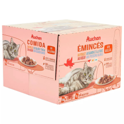 AUCHAN Emincés en gelée...