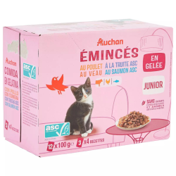 AUCHAN Emincés en gelée...