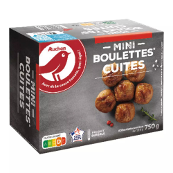 AUCHAN Mini boulettes de...