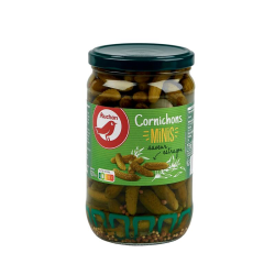 AUCHAN Mini cornichons à...