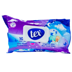 Tex Baby Bleu lingettes...