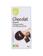 POUCE Dessert tablette de chocolat noir 200g