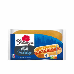 BOULANGERE PAIN HOT DOG 250G
