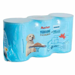 AUCHAN CHIOT TERRINE BOITE
