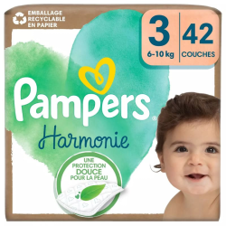 PAMPERS HARMONIE COUCHES...