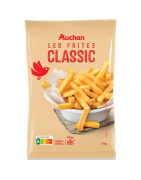 Auchan frites classic 1 KG