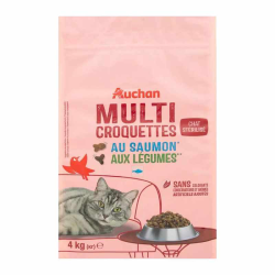AUCHAN CROQUETTE CHAT SAUMON
