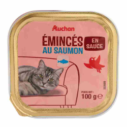 AUCHAN EMINCES AU SAUMON EN...